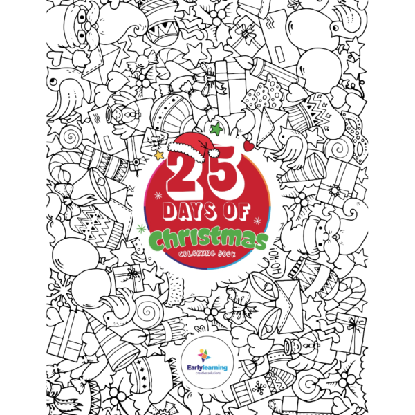 25 Days of Christmas Colouring Book