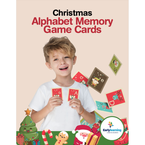 Alphabet Memory Game Cards