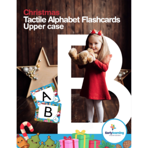 Tactile Alphabet Flashcards Upper Case