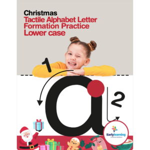 Tactile Alphabet Letter Formation Practice Lower Case