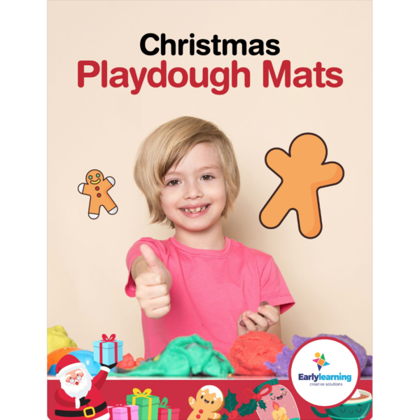 EYFS childminder Playdoh Mats for Christmas imagination SEN Nursery 
